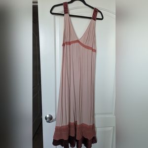 Anthropologie velvet dress